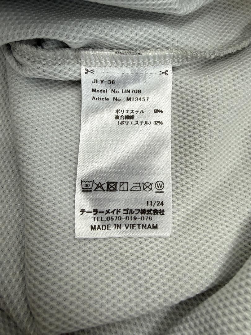 アディダスゴルフ　アイアンデザインパーカー　グレー L