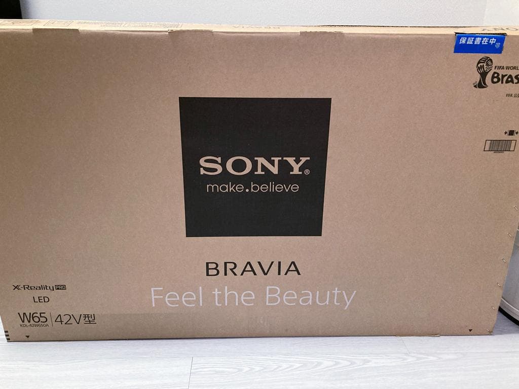 【SONY】42型液晶テレビ ブラビア KDL-42W650A（送料込み）