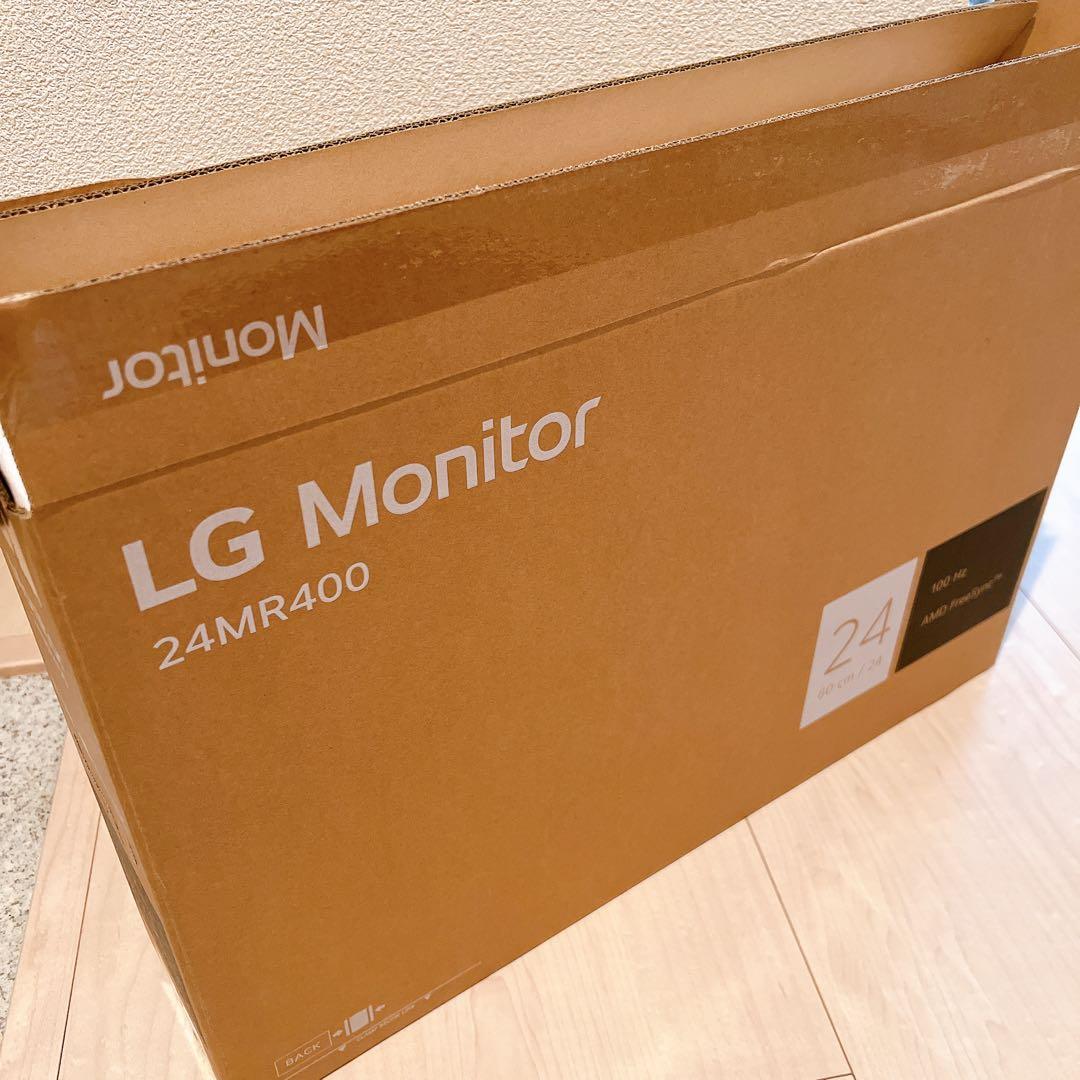 《最終値下げ‼︎》LG PCモニター新品未開封のスタンド付き‼︎