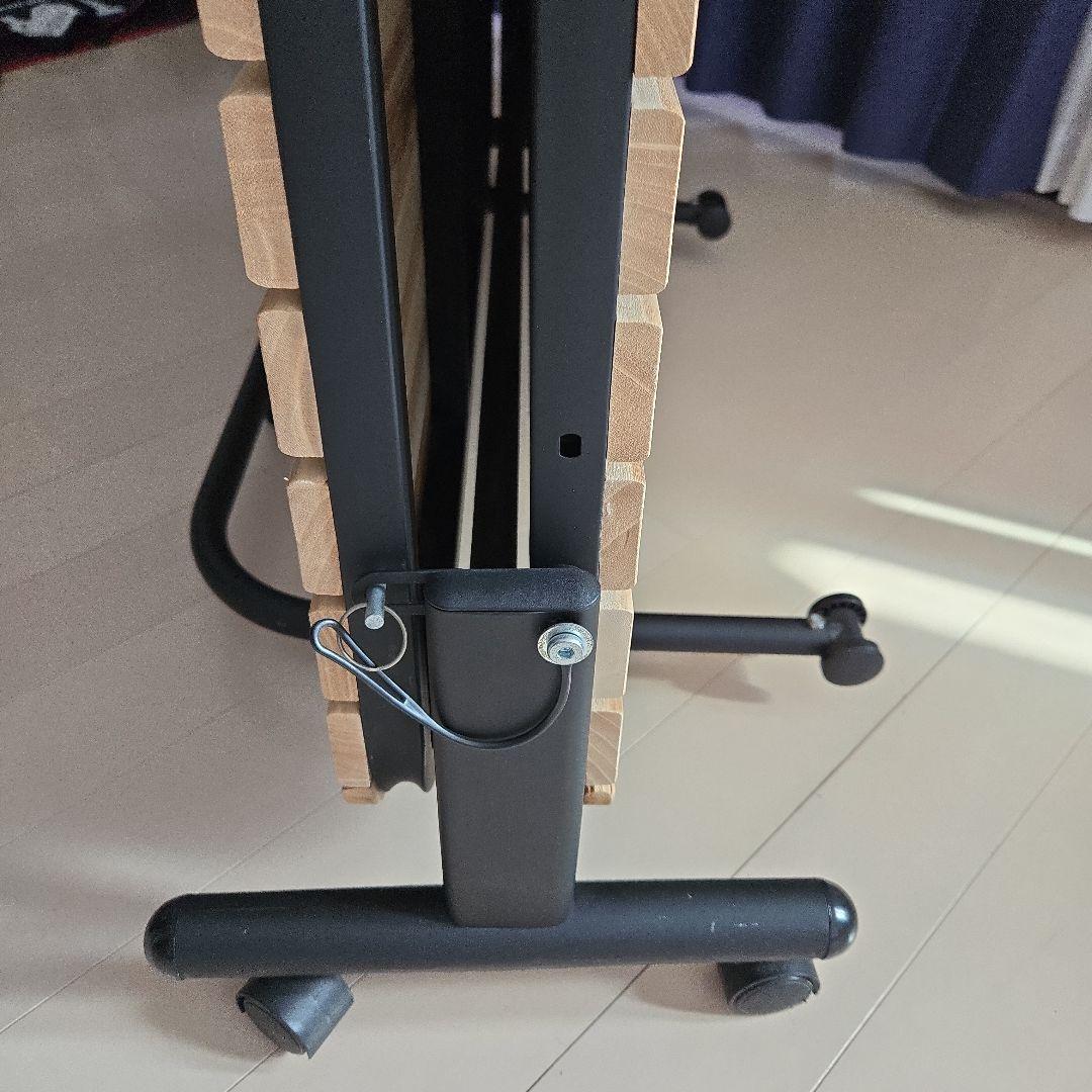 折りたたみ式木製すのこベッド シングル