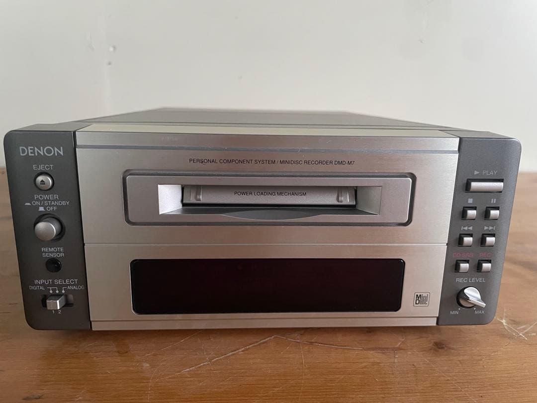 [ジャンク品]DENON DM-37 CD・MDレコーダー