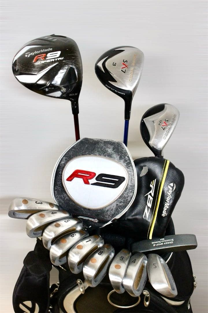 テーラーメイド.SWORD等 ゴルフクラブ セット❗️キャディバッグ付‼️
