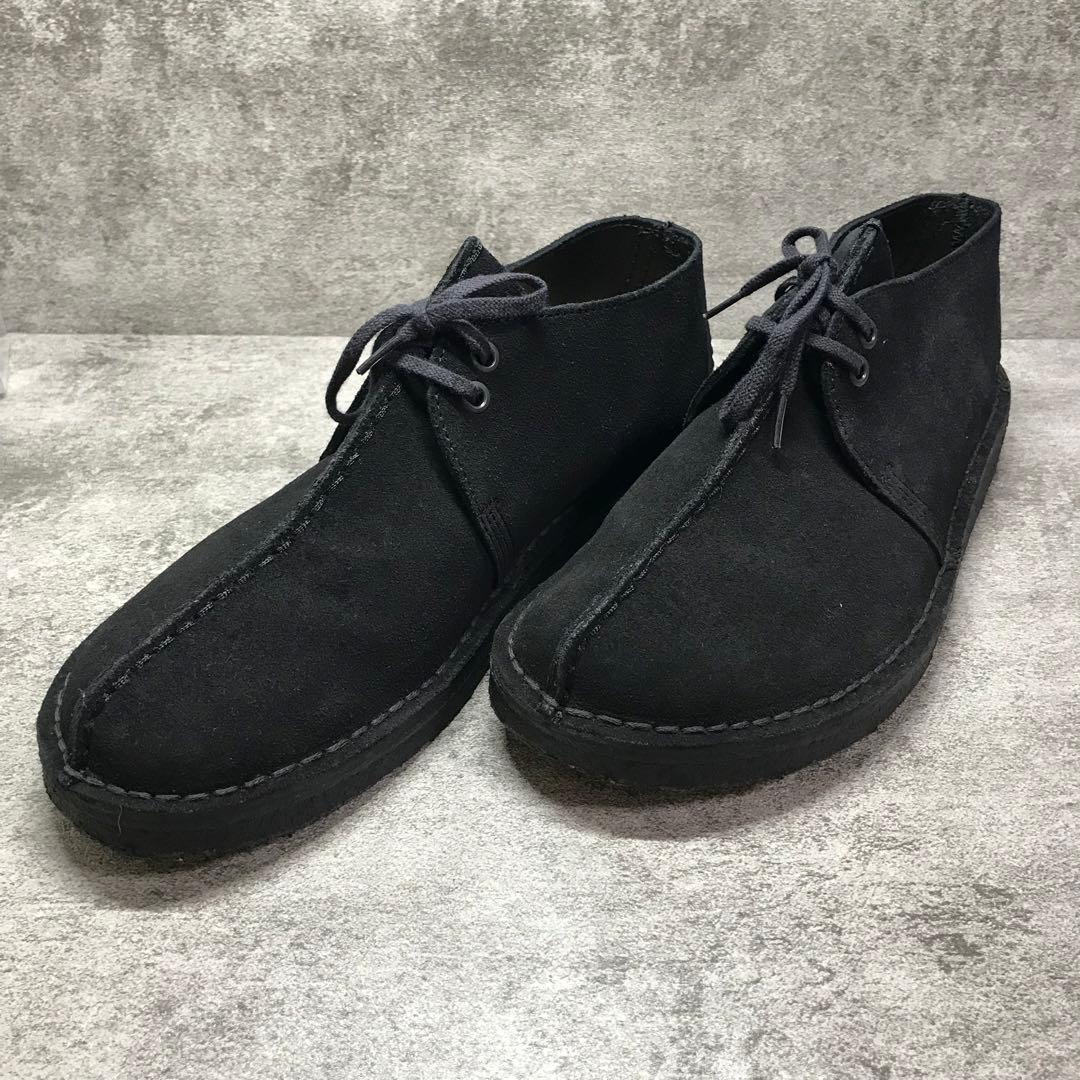 【極美品】Clarks クラークス デザートトレック 黒 27
