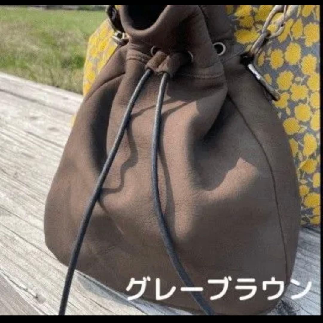 新品未使用 エゾ鹿革レザーバッグ ミニショルダーバッグ ROKUBO 一生モノ