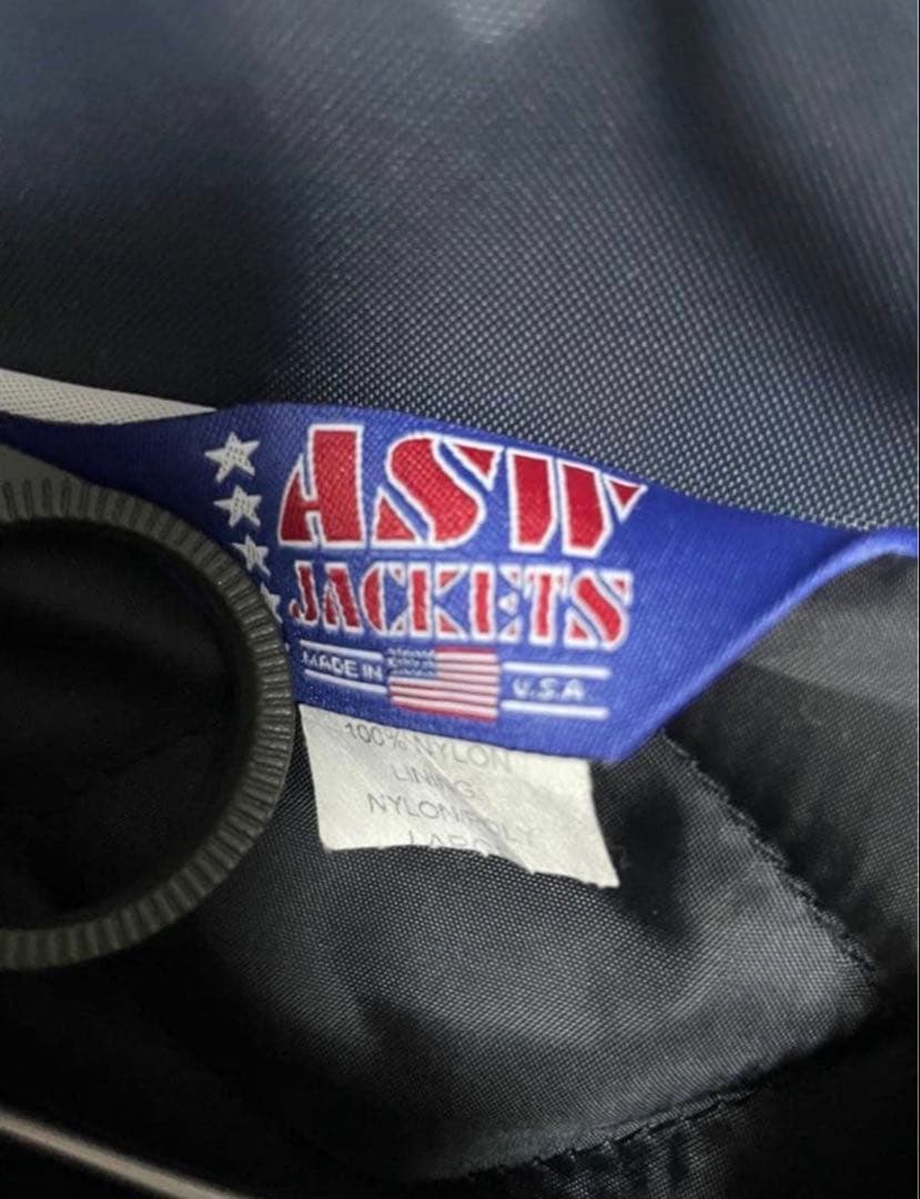 ASW コーチジャケット　USA製　中綿　パファージャケット