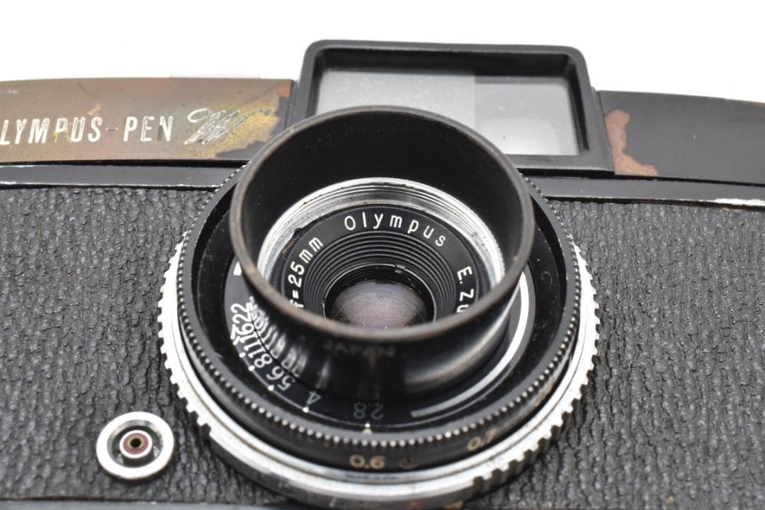 レアなフード付 オリンパス PEN W 25mm F2.8 カメラ