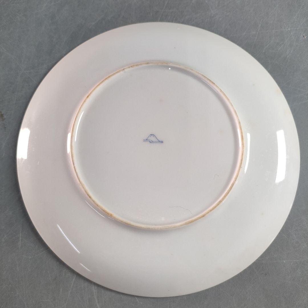 A1341-1/有田焼/深川製磁/果実文銘々皿 苺皿6客・柿皿5客/懐石道具/