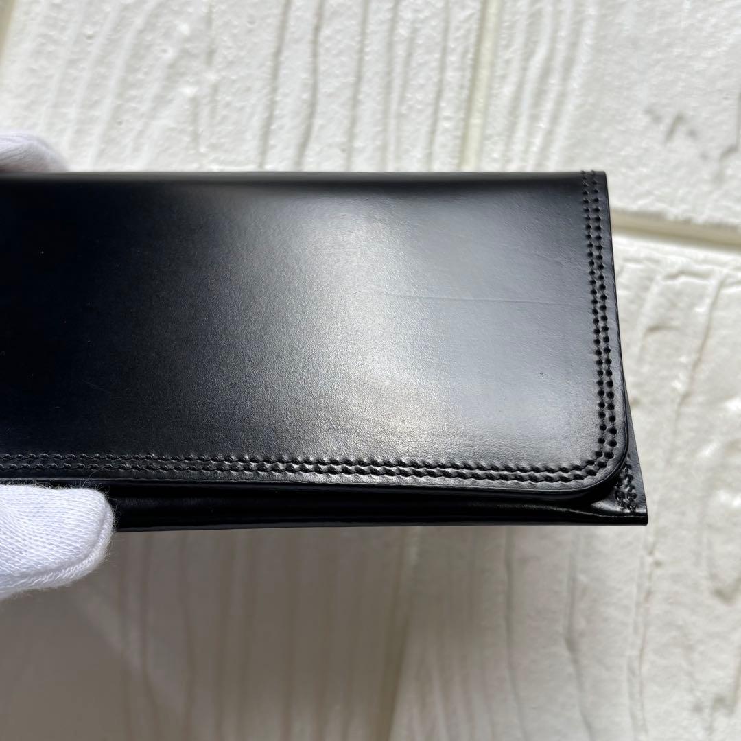 ポーター　PORTER　馬革　レザー　名刺入れ　カードケース　黒　吉田カバン