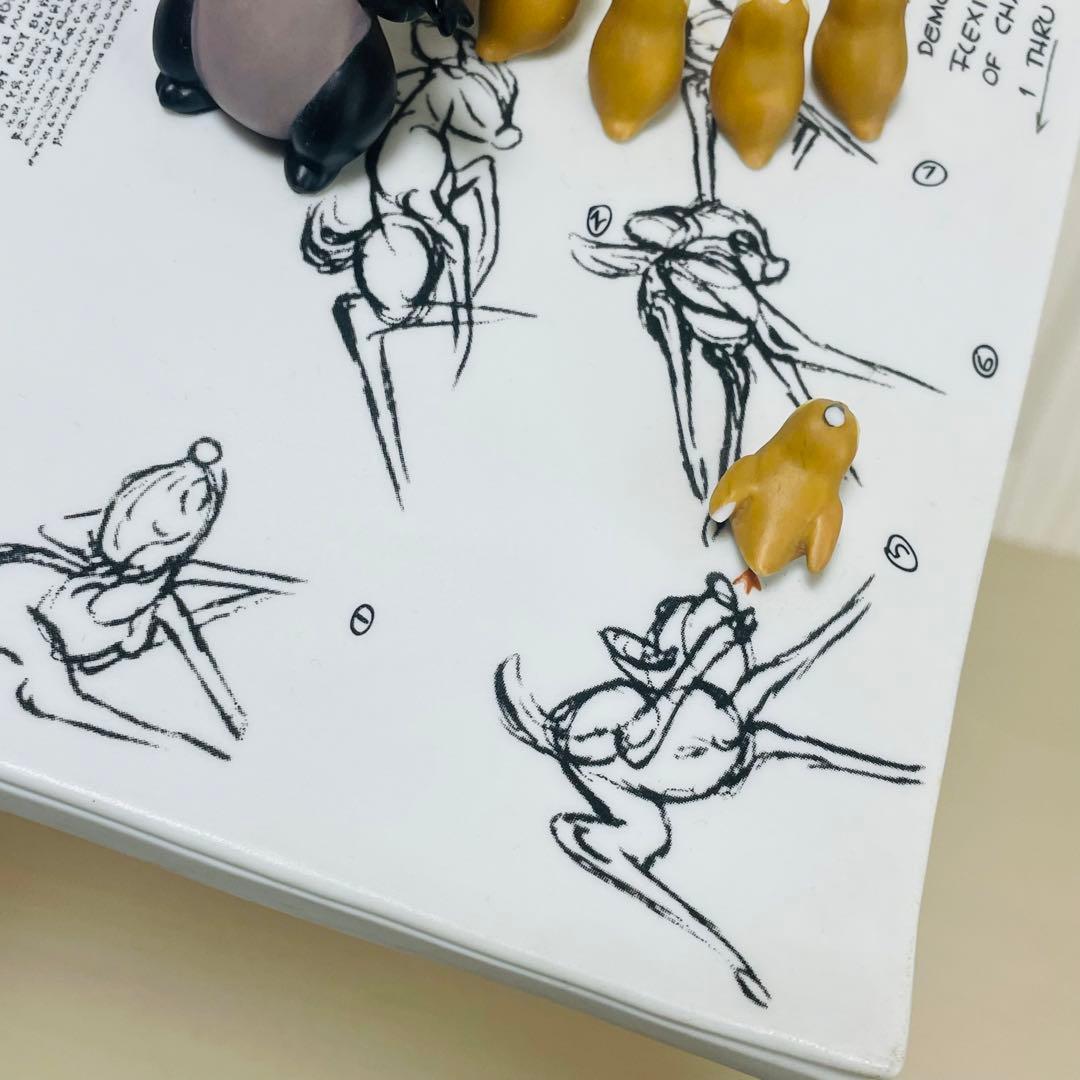 ディズニー バンビ 60周年記念 世界限定3000個 モデルシート フィギュア