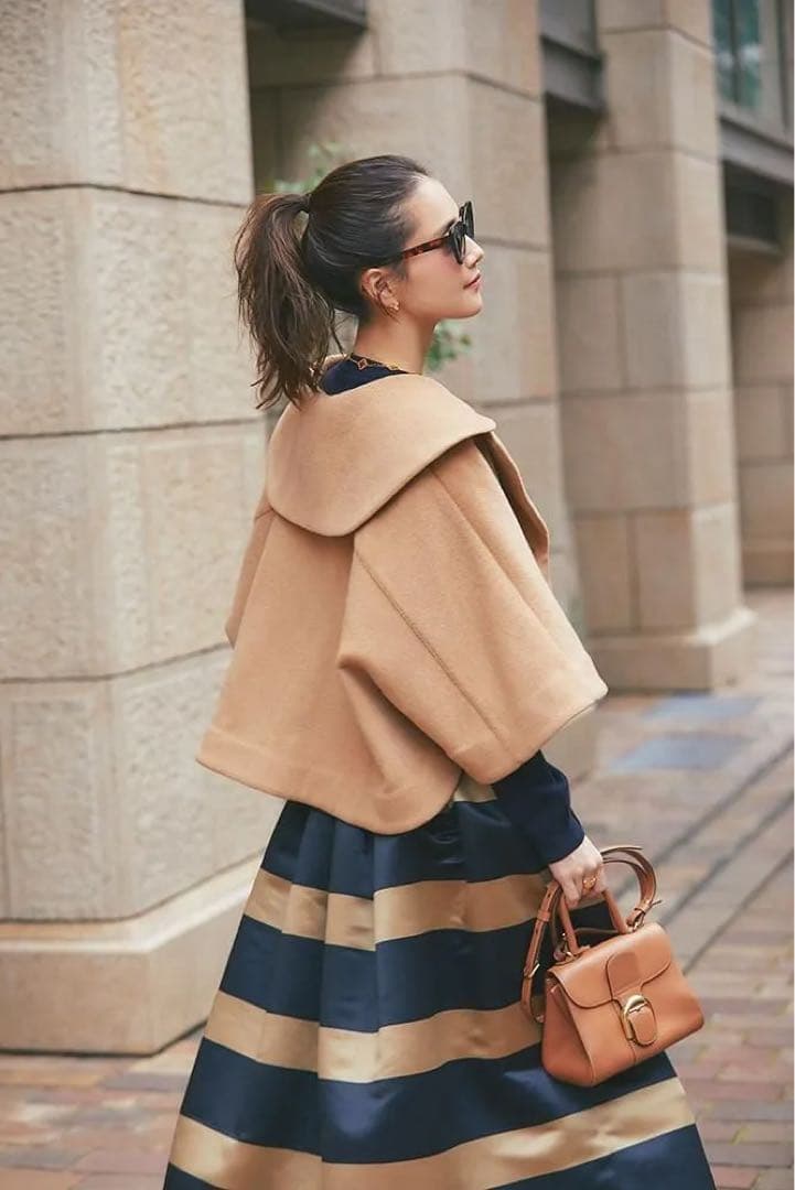 yuuuiseventen セブンテン ダブルブレストショートコート xs