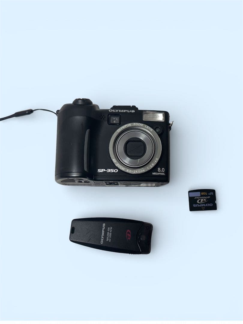 OLYMPUS SP-350 コンデジxdカード　カードリーダー付き　電池駆動