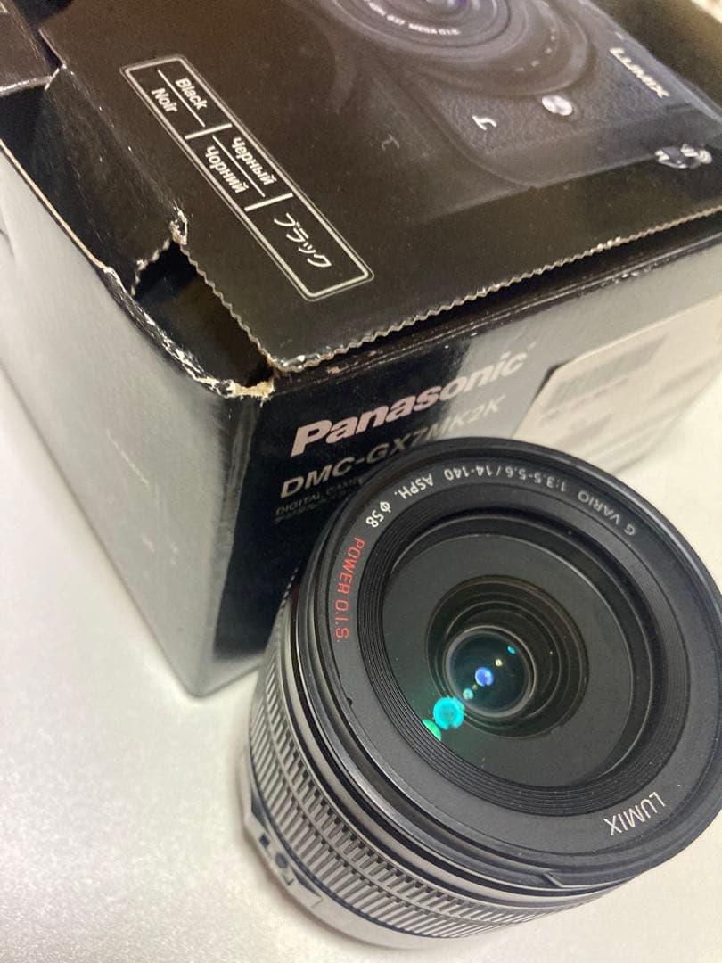 美品　Panasonic LUMIX ミラーレス一眼 14-140mmレンズ付き