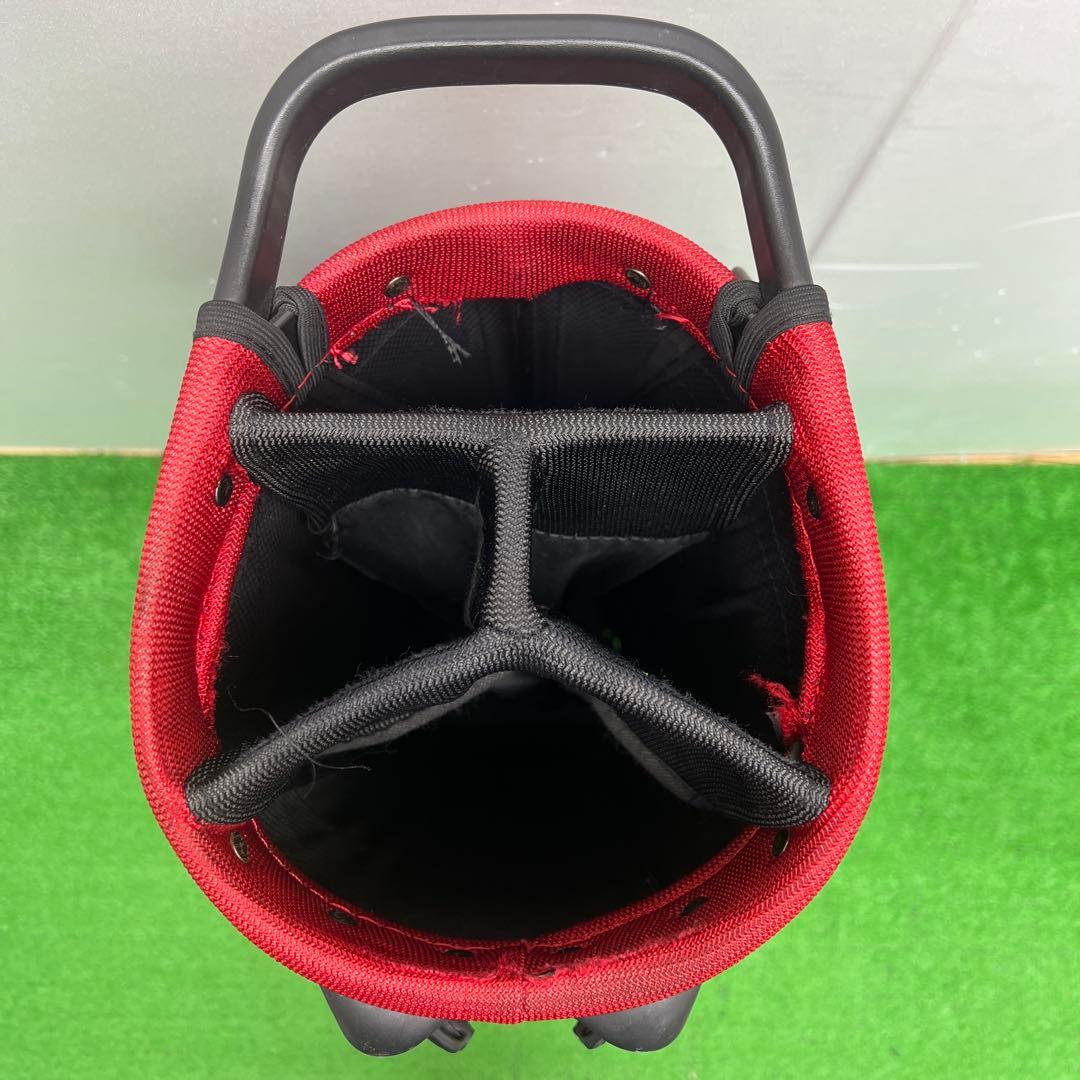 ビッグマックス　BIG MAX キャディーバック　8インチ ブラック　メンズ