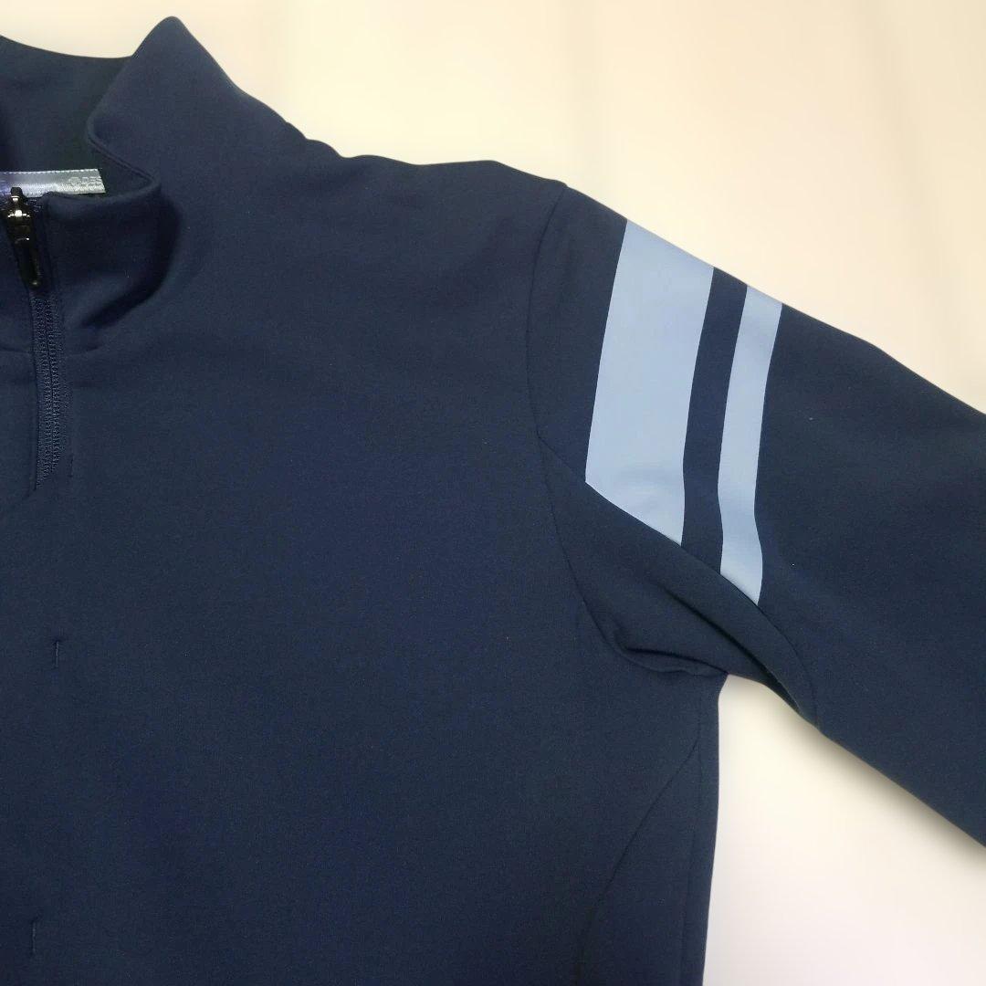 【入手困難】デサントゴルフ ロゴプリント ジャージー ジャケット M ネイビー