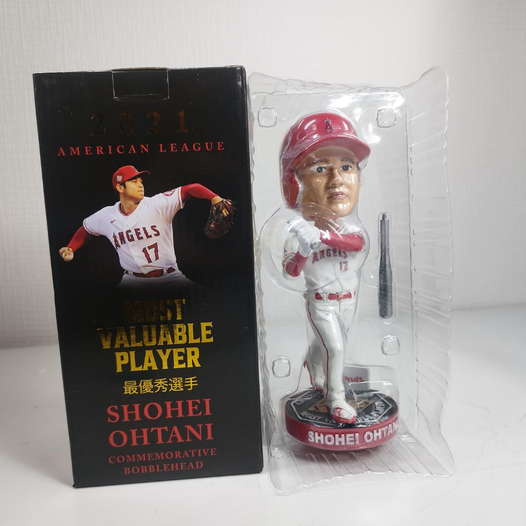 大谷翔平 MVP 2021 ボブルヘッド 首振り人形 エンゼルス フィ I4Sb
