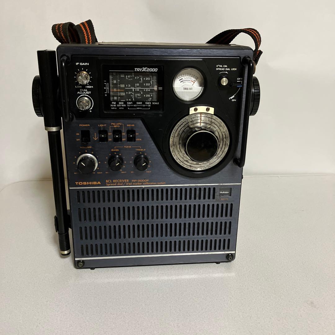 東芝　ＢＣＬラジオ ＴＲＹ　Ｘ２０００　　　完動品