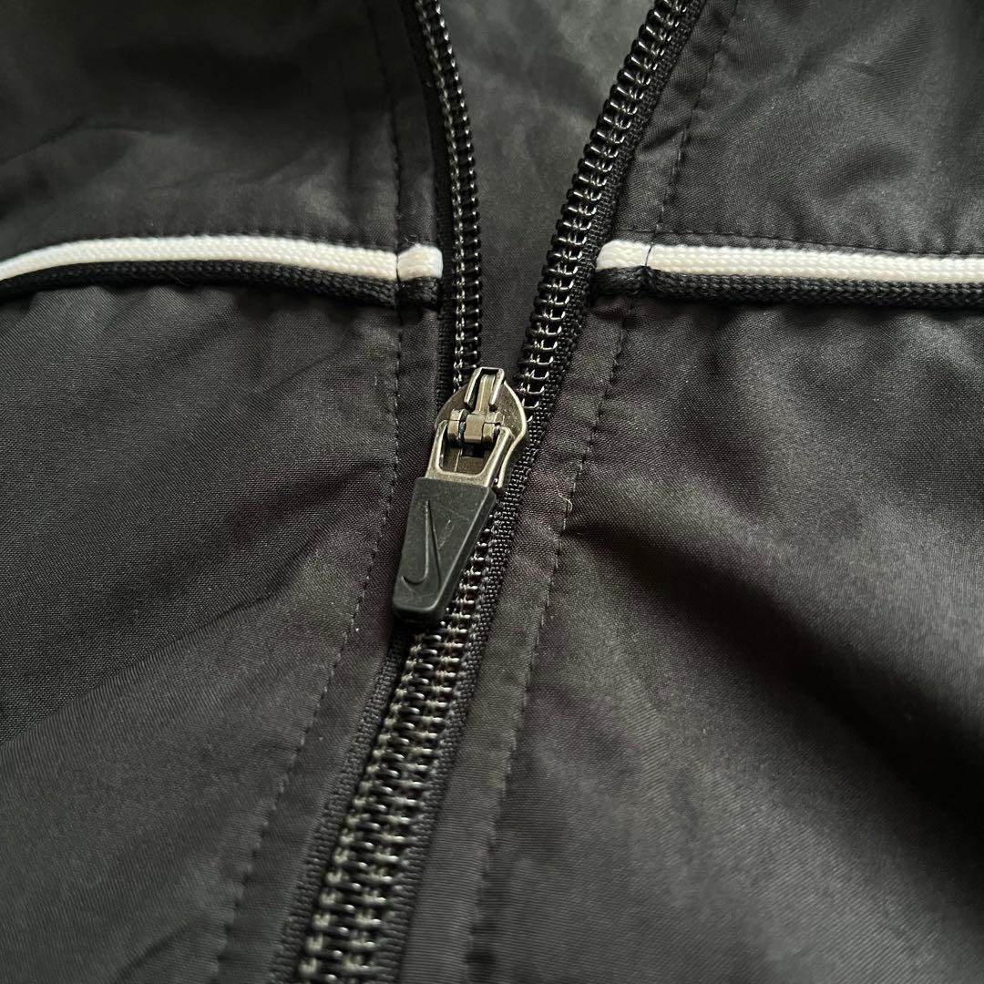 ナイキ 00s ドローコード テック系 y2k 銀タグ 刺繍 ナイロンジャケット