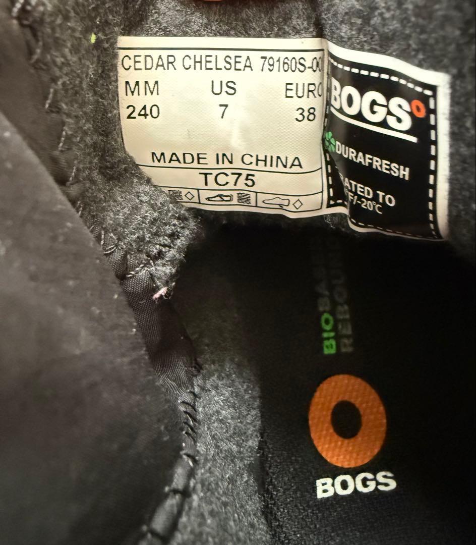 BOGS 新品未使用品　CEDAR CHELSEA