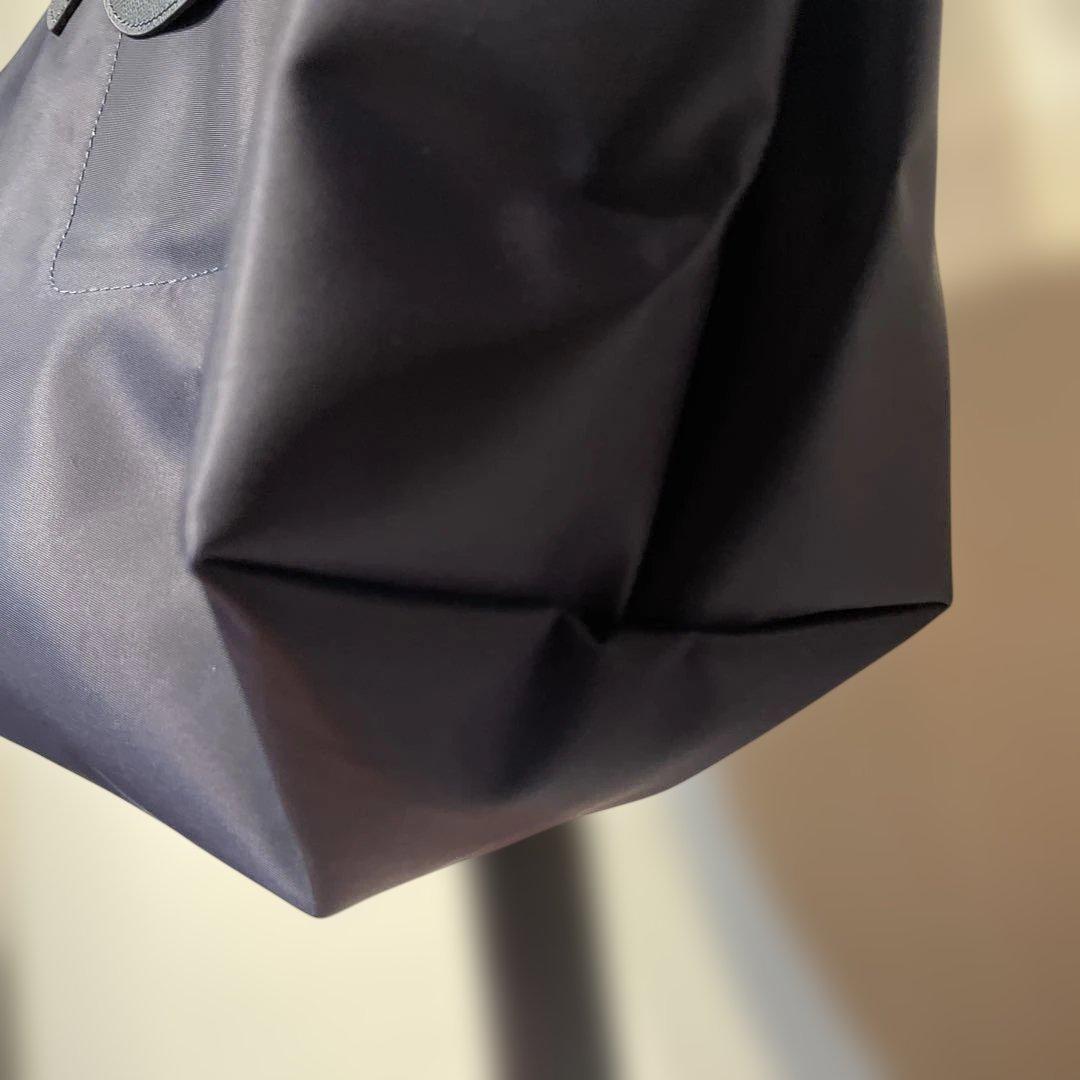 Longchamp ルプリアージュ ネイビー M 2ウェイショルダーバッグ