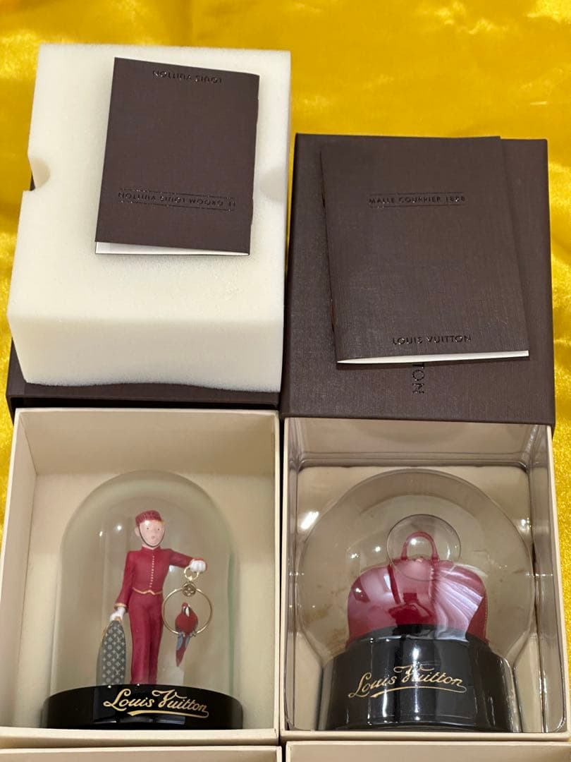 新品未使用　ルイヴィトン　非売品　スノードーム　VIP顧客限定　4点セット