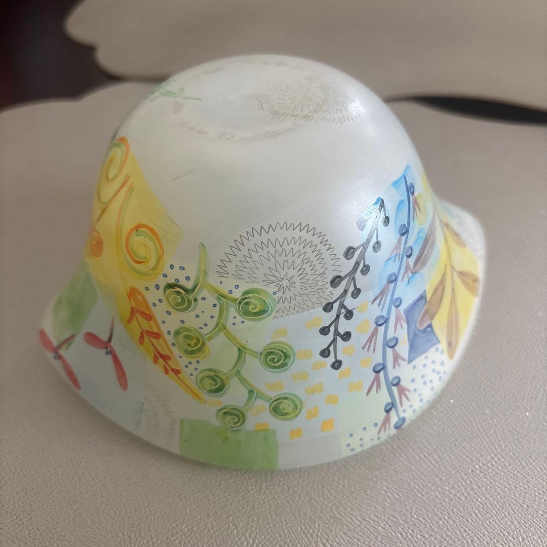 krs‼️ガラス工芸作家　林久美子　ガラスボウル 展示会作品　1996年