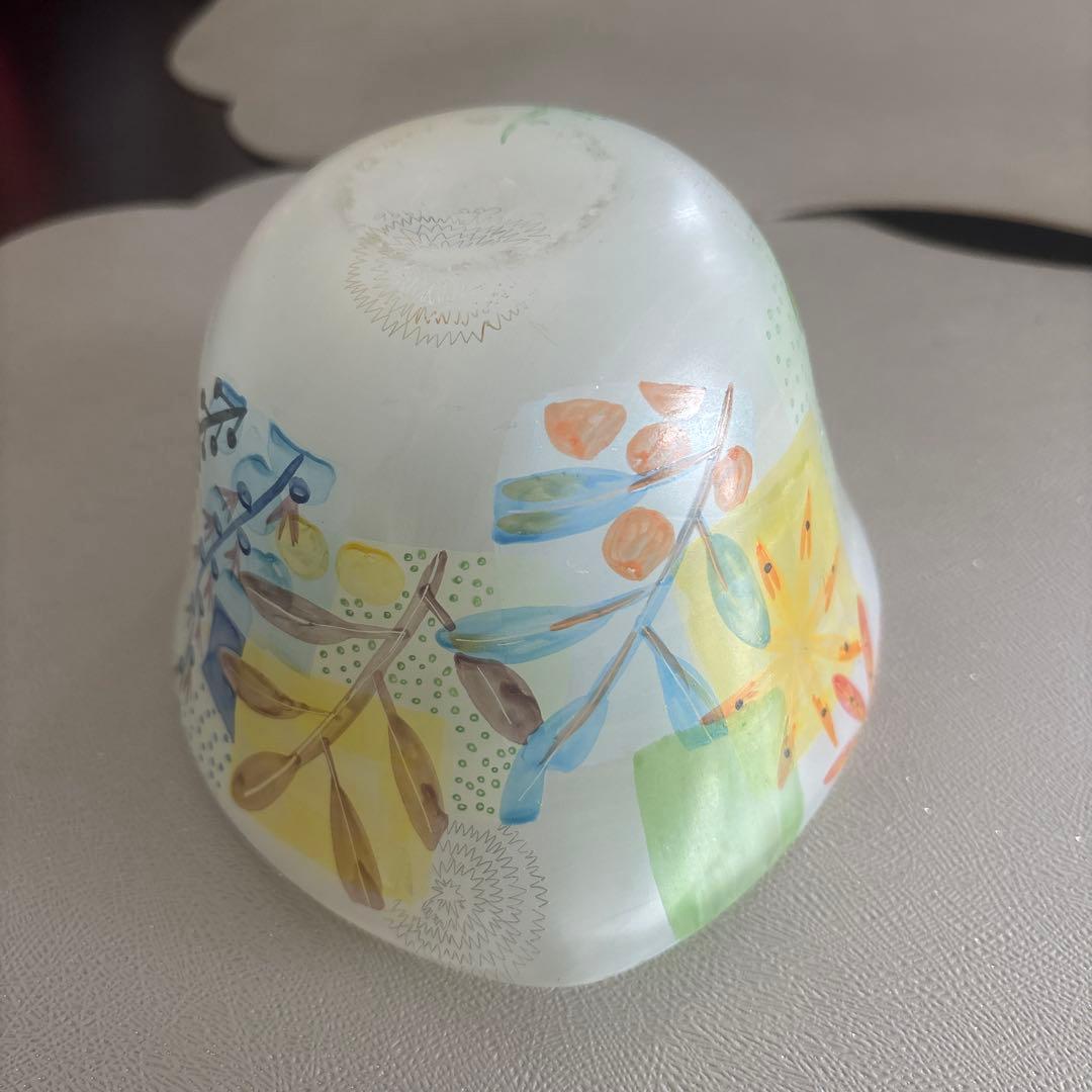 krs‼️ガラス工芸作家　林久美子　ガラスボウル 展示会作品　1996年