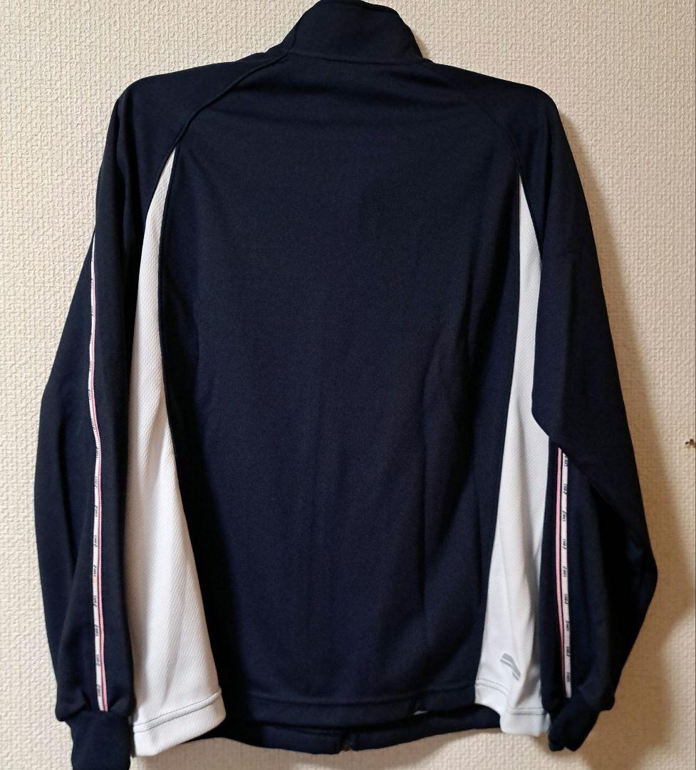 asics ネイビー ジャージ(上.下セット）