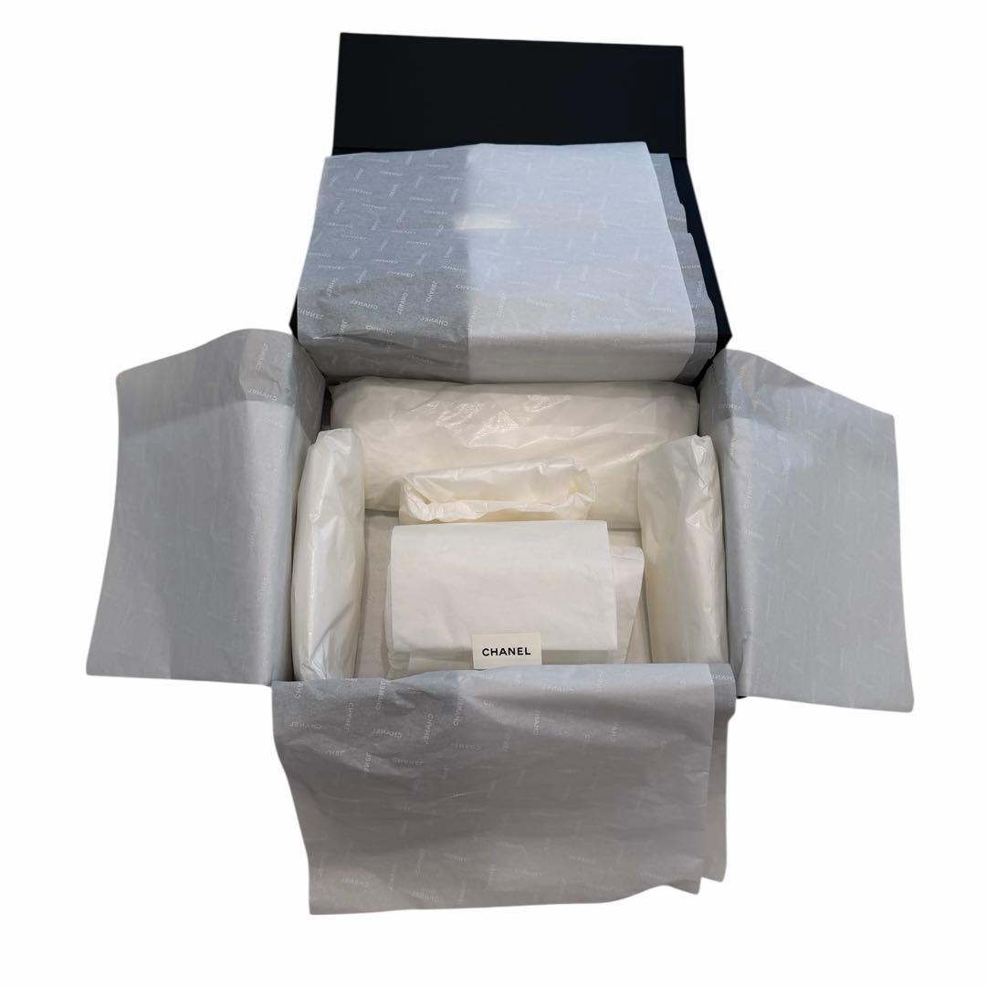 CHANEL 空箱 布袋 リボン付き 新品 黒