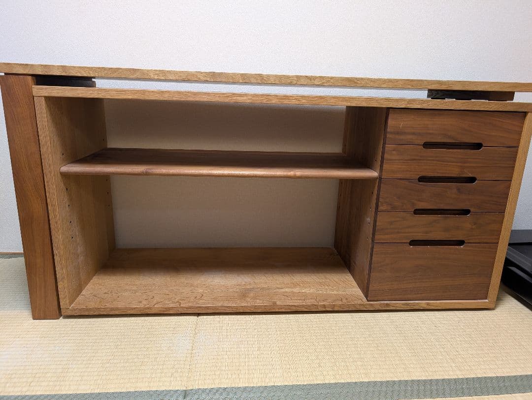 kitoki DK06.muku-desk cabinet 木製デスク L字