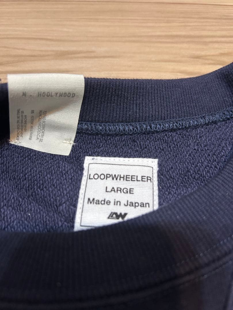 N.HOOLYWOOD LOOPWHEELER スウェットシャツ
