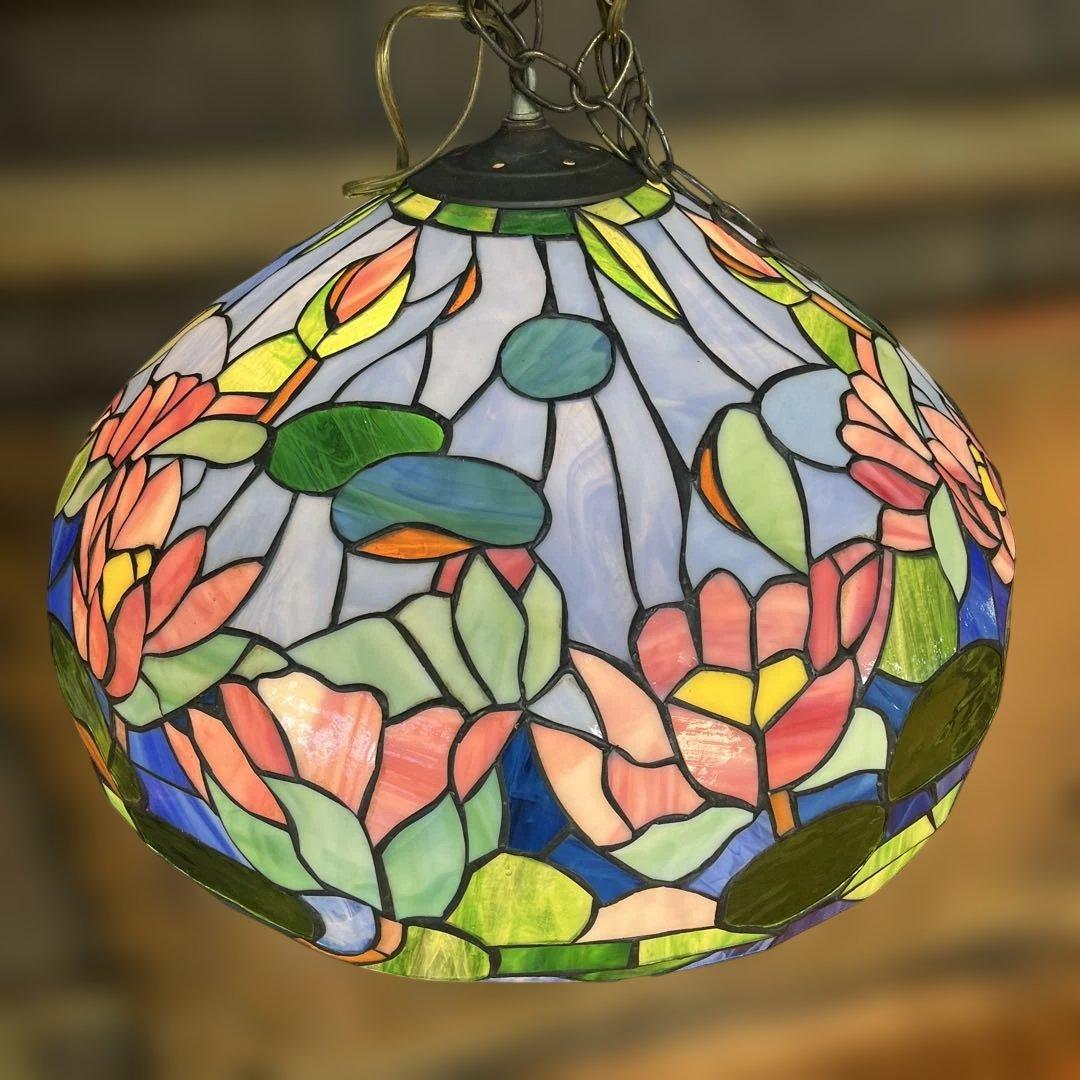 ティファニー調 ステンドグラス 照明 ペンダントライト