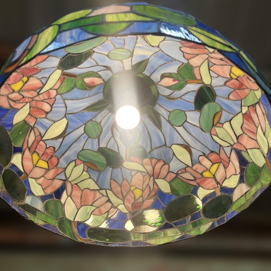 ティファニー調 ステンドグラス 照明 ペンダントライト