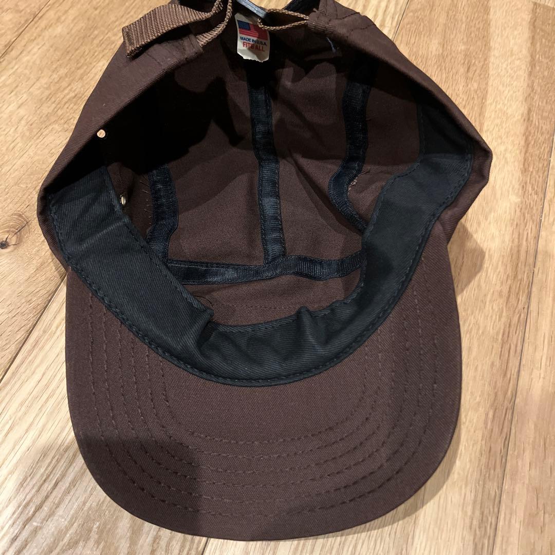 レアカラー 未使用　supreme シュプリーム キャップ　初期 ブラウン