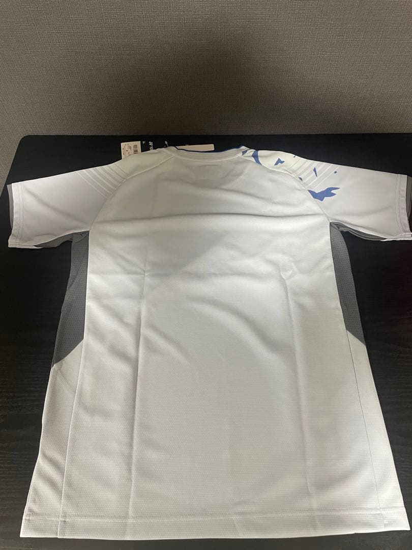 日本代表　YONEX バドミントンウェア M ホワイト・ブルー