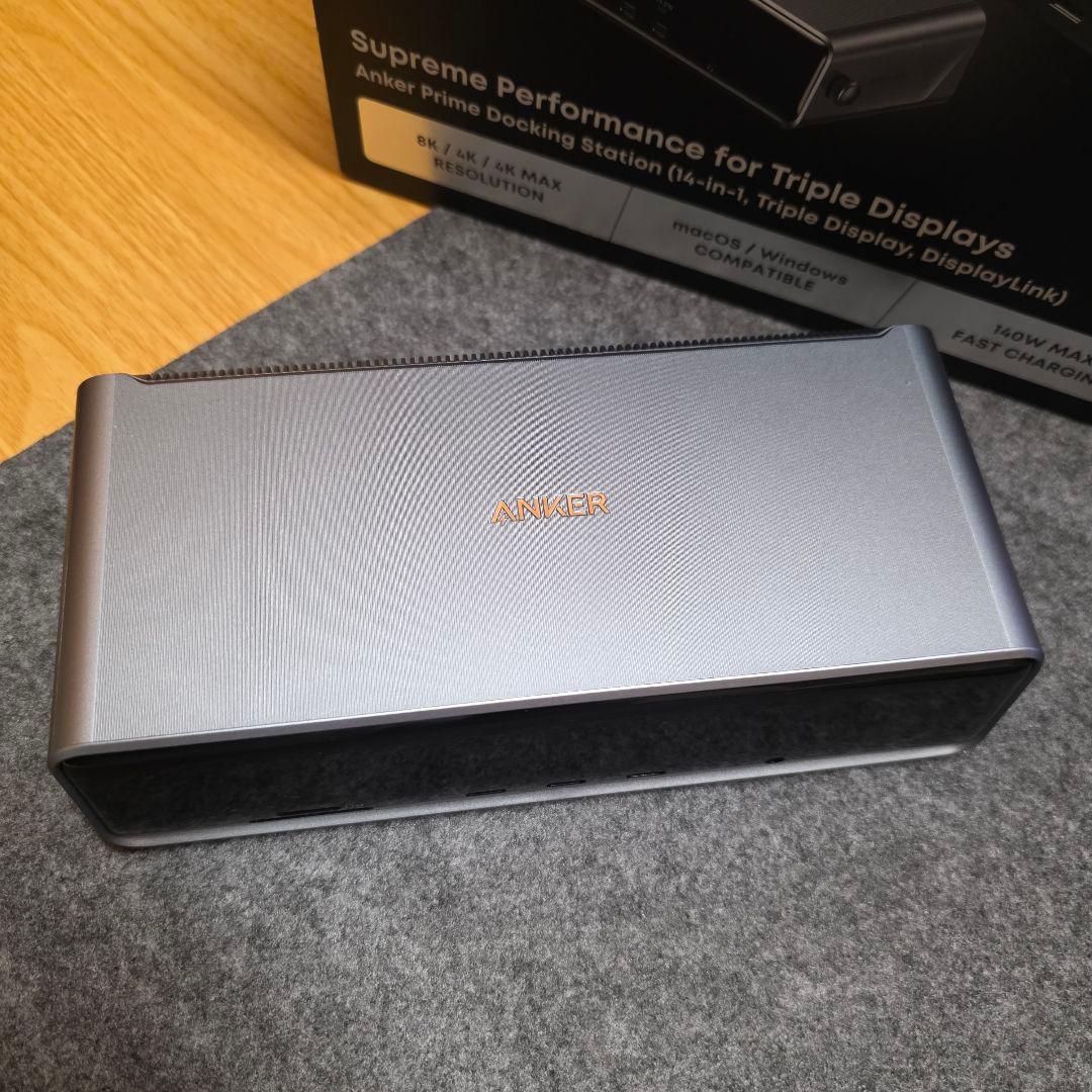 Anker Prime Docking Station 3ディスプレイ対応