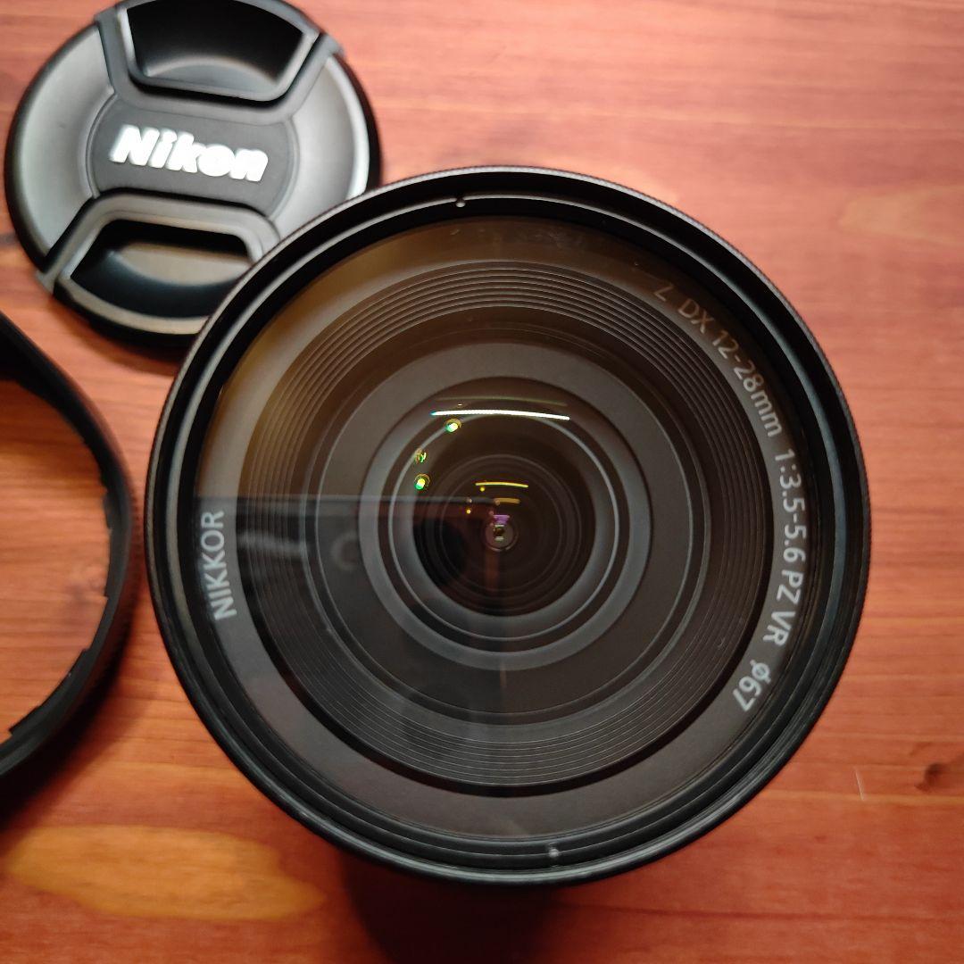 Nikon DX 12-28/3.5-5.6 PZ フード 保護フィルタ付