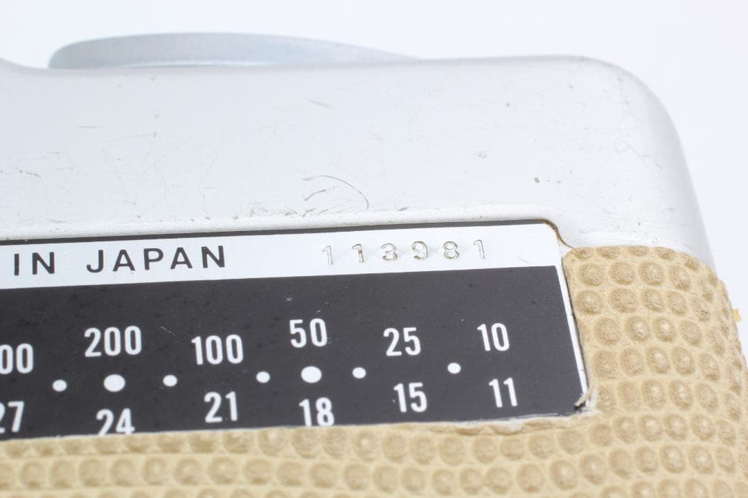 [美品整備済] ベージュ Canon Demi C 50 & 28mm 1139