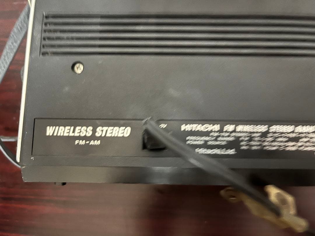 HITACHI WIRELESS STERED RADIO ラジオ