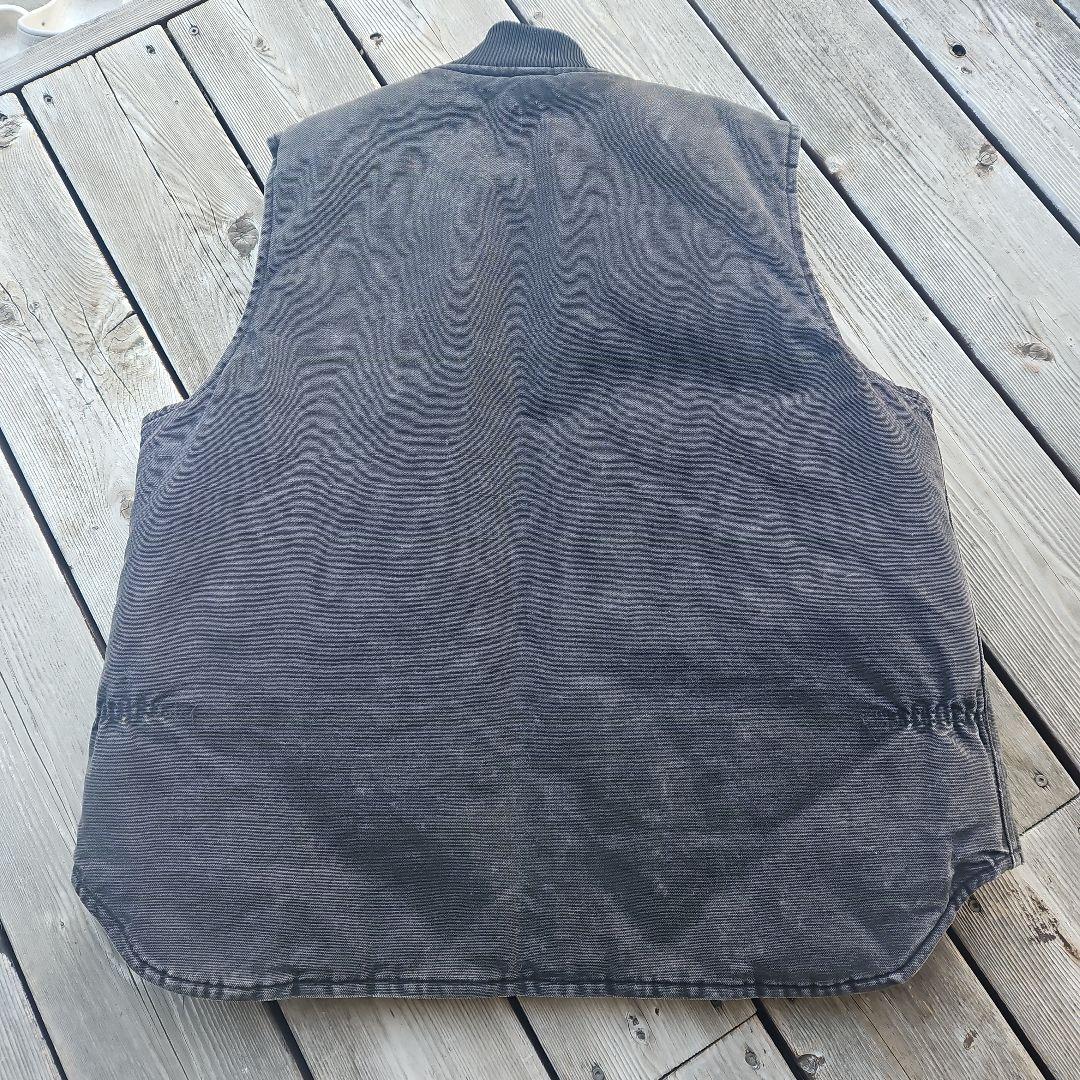 Carhartt 　ダックベスト　USA製　フェード