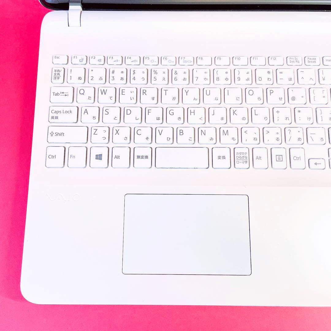 サクサク快適❣️薄型VAIOノートパソコン✨️カメラ大容量SSD1TBメモリ16GB