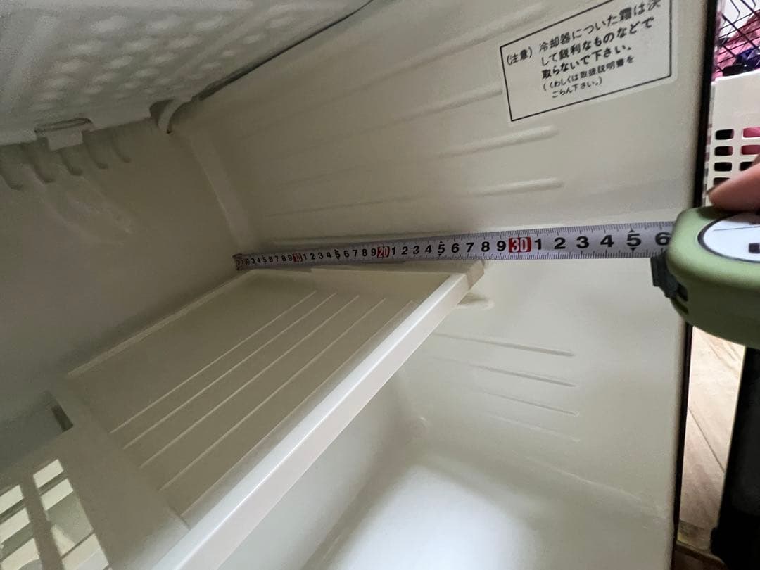 DAEWOO ブラック冷蔵庫 45×45×50 一人暮らし　45L