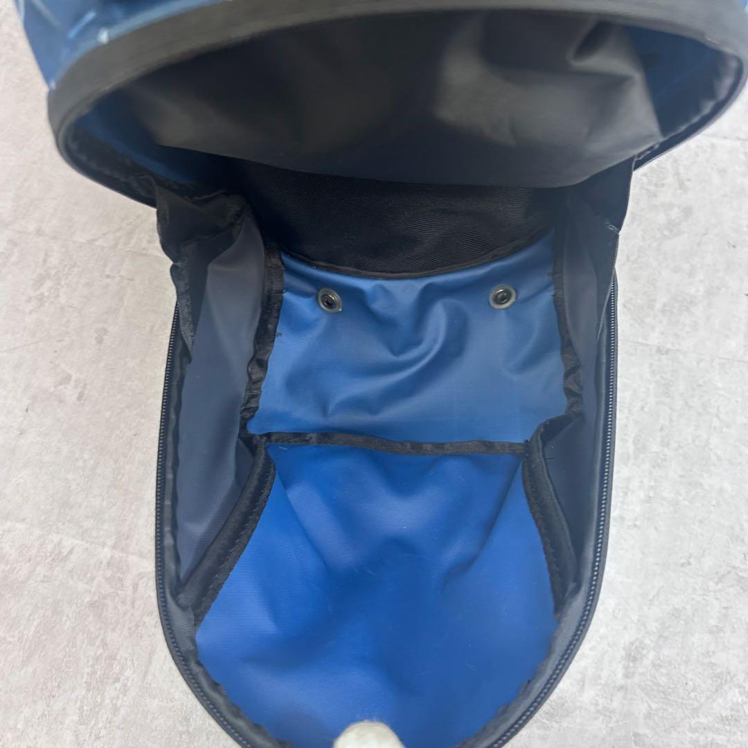 OGIO ゴルフ　キャディバッグ　ブルー　格子模様　オジオ　カード式　9.5型