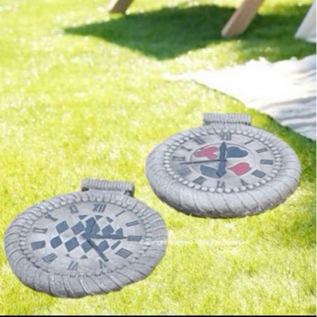 ＊ガーデニング雑貨＊ アリスシリーズステップストーン　トランプ2個セット