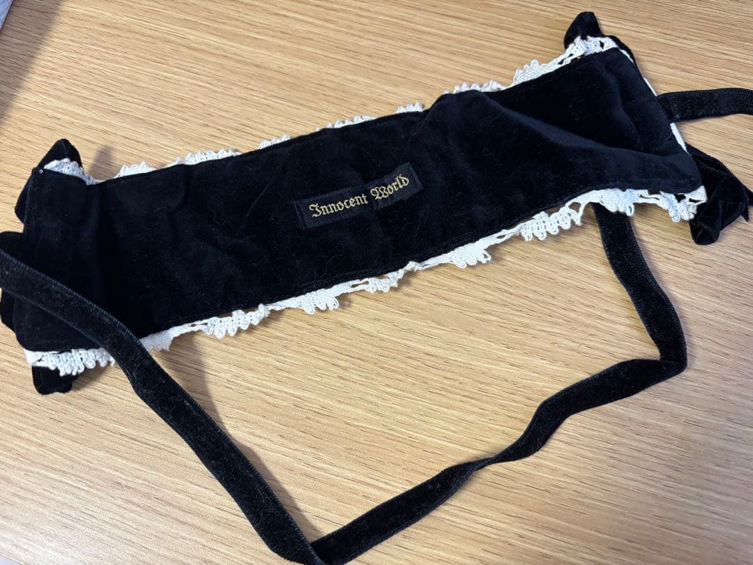 Innocent World ヘッドドレス黒×白