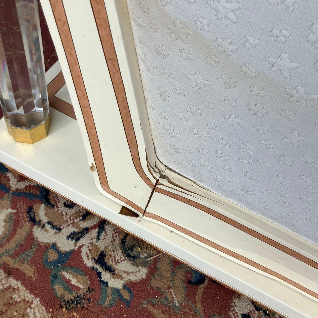 creations Curci Paris ロココ様式 木製 1人掛けソファー