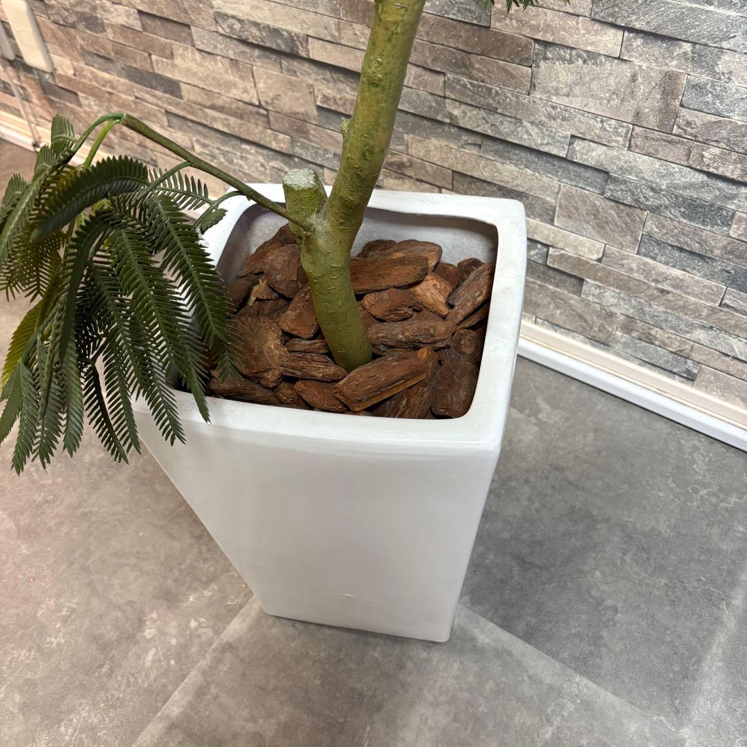 【定価4万】大型 フェイクグリーン 150cm 人工観葉植物 鉢付き 美品