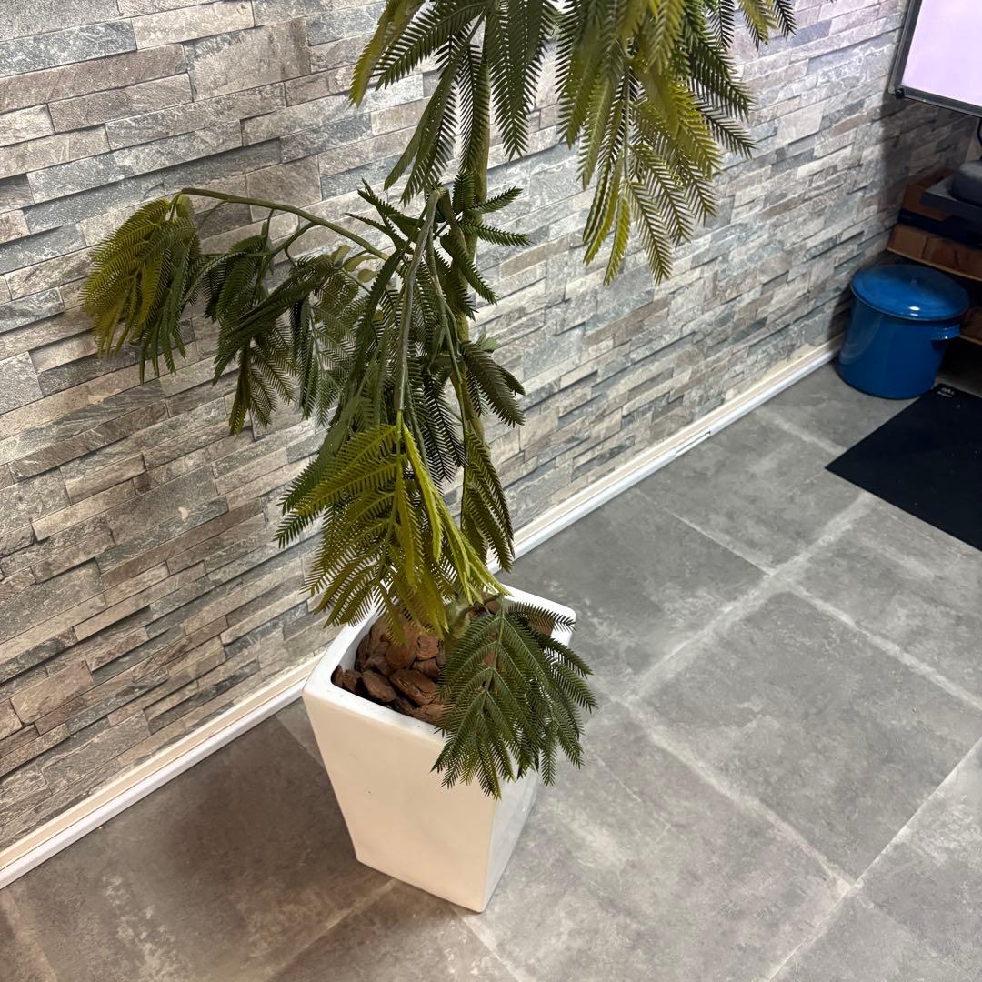 【定価4万】大型 フェイクグリーン 150cm 人工観葉植物 鉢付き 美品