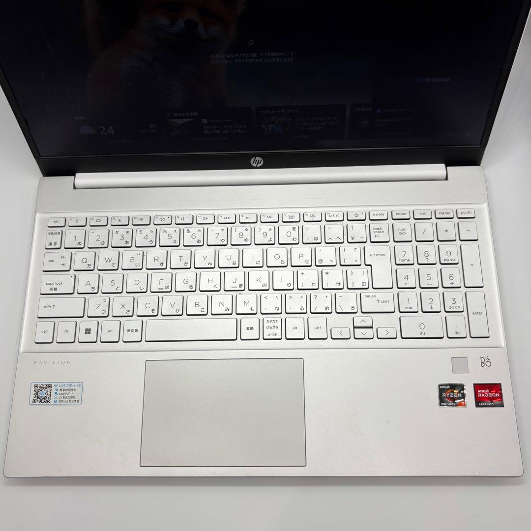 Office付 HP Pavilion 15 Ryzen 7 メモリ16GB