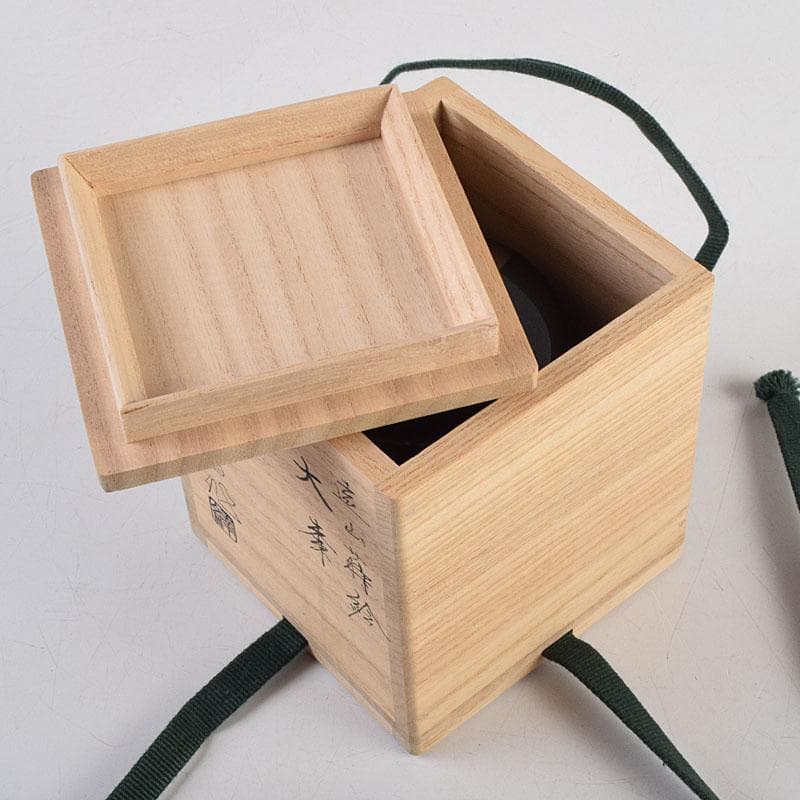 Soho 茶道具　竹内幸斎作　遠山蒔絵　大棗　共箱　V　9138