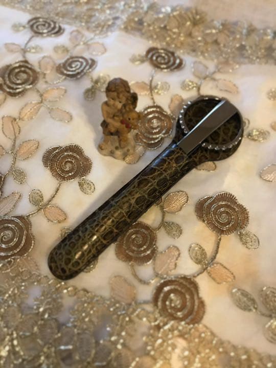 【アスプレイロンドン】アンティーク1925年製☆ペーパーナイフとハサミのセット